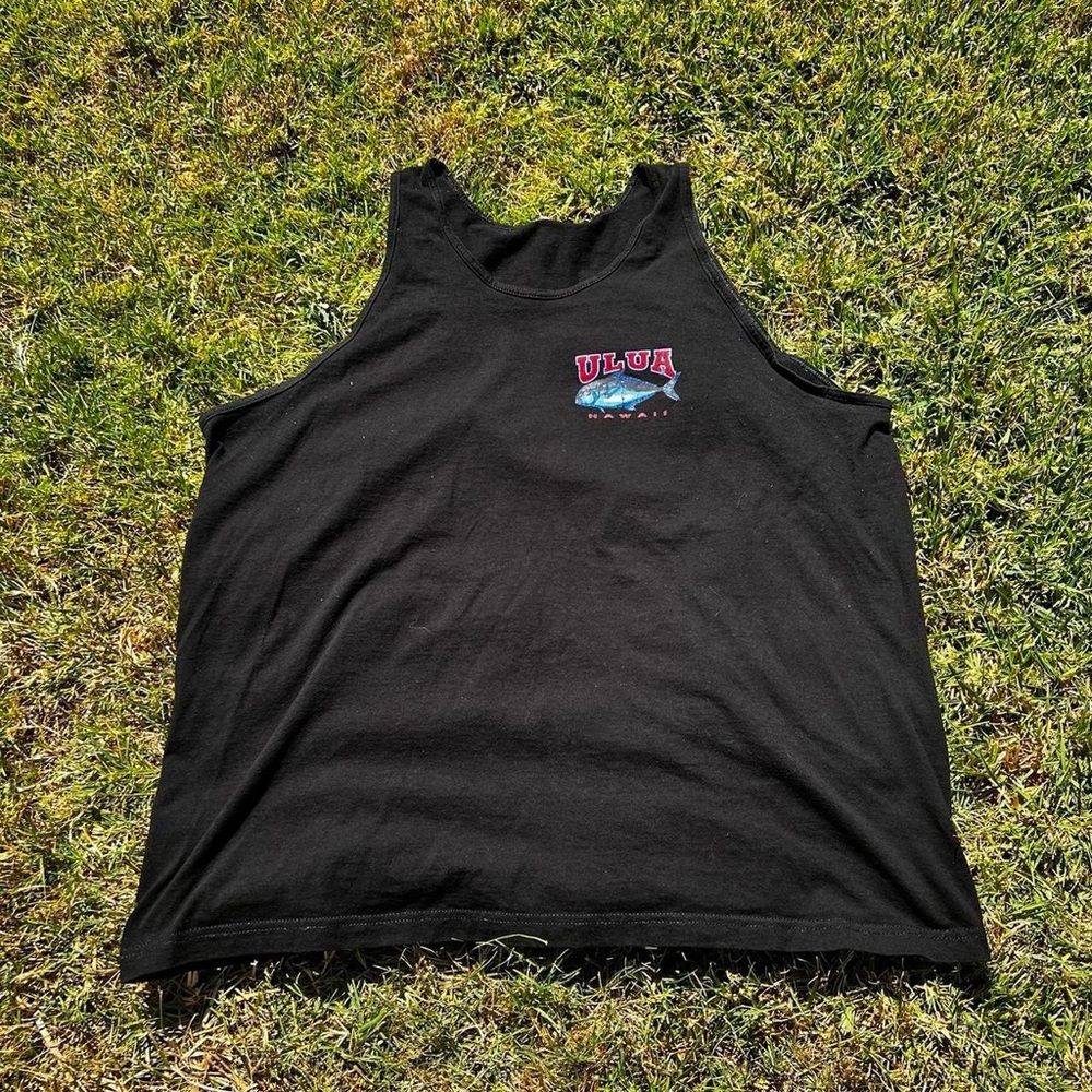 Black XL Ulua Hawaii tank worn a lil bit still good condition